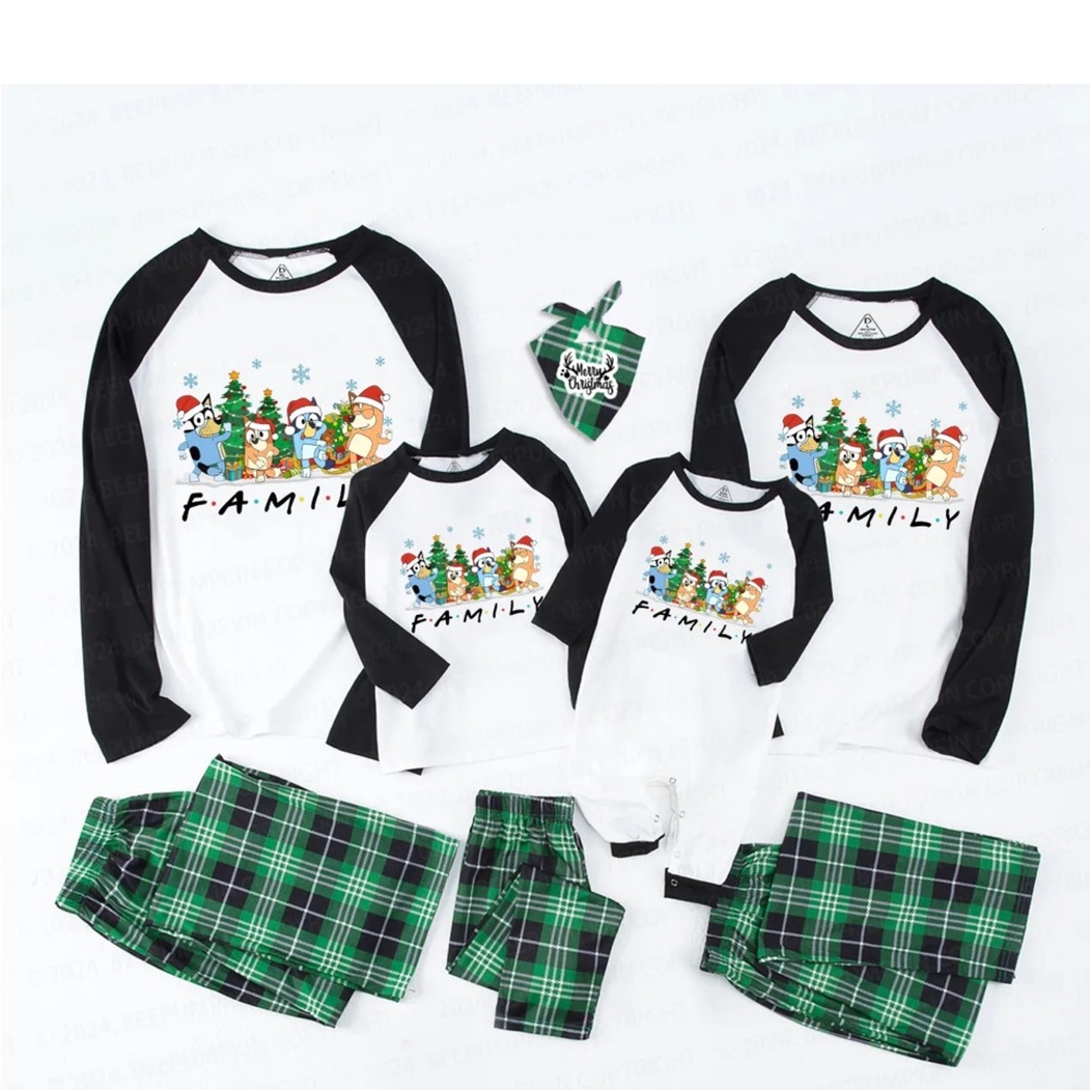 Matching family pajamas BRAND NEW. never used.